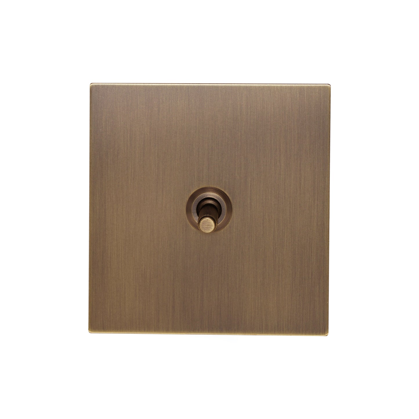 1 Gang Intermediate Switch – Knurled Toggle – Stainless Steel / Copper