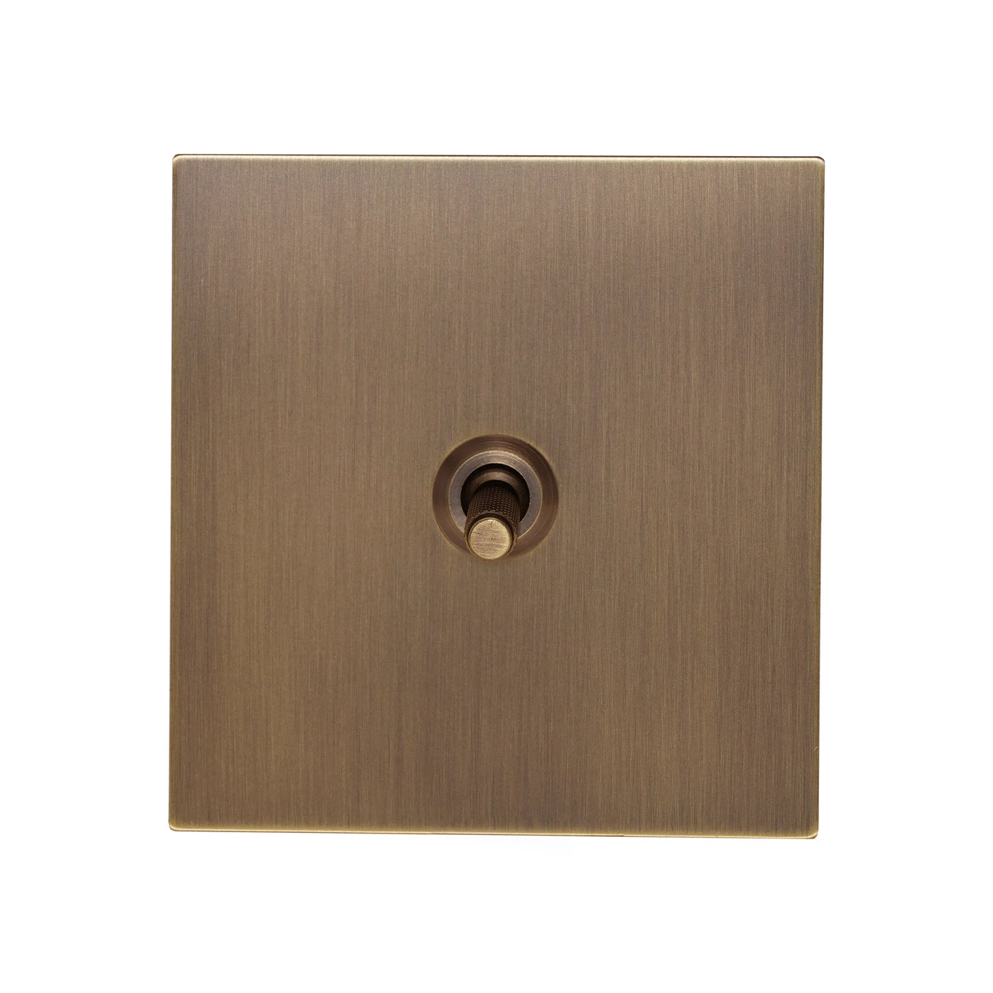 1 Gang Intermediate Switch – Knurled Toggle – Stainless Steel / Copper