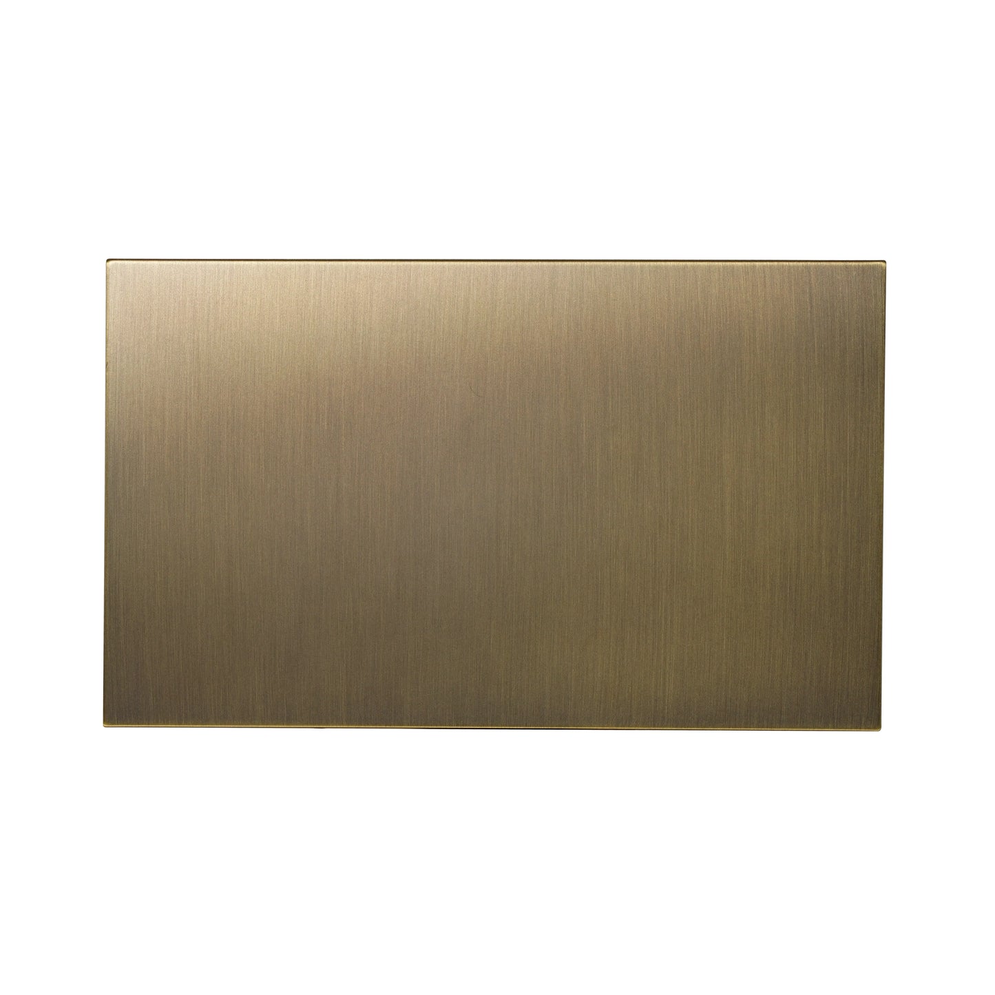 Blank Plate 3×6 – Stainless Steel