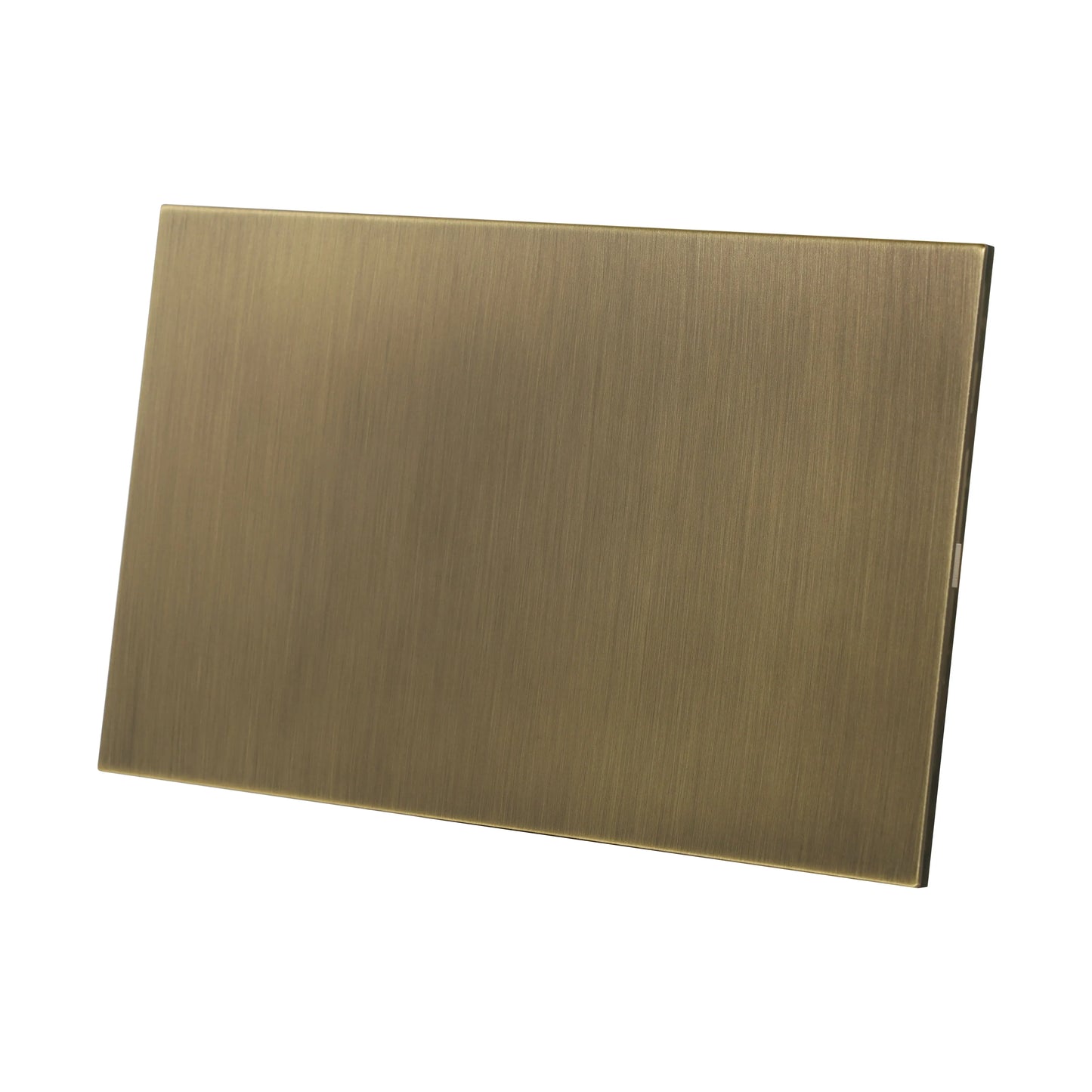 Blank Plate 3×6 – Stainless Steel