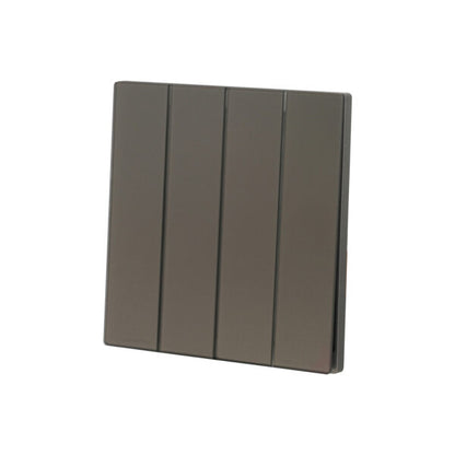 4 Gang 1 Way Switch – Ultra Thin Acrylic Glass