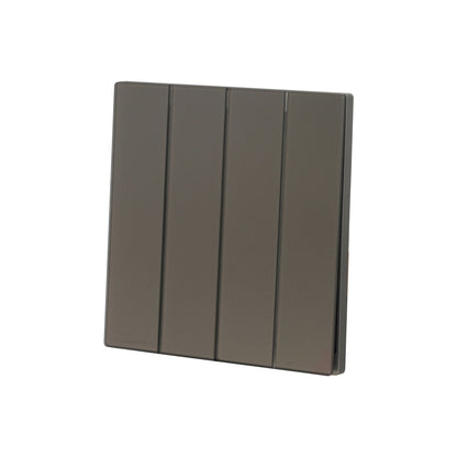 4 Gang 1 Way Switch – Ultra Thin Acrylic Glass