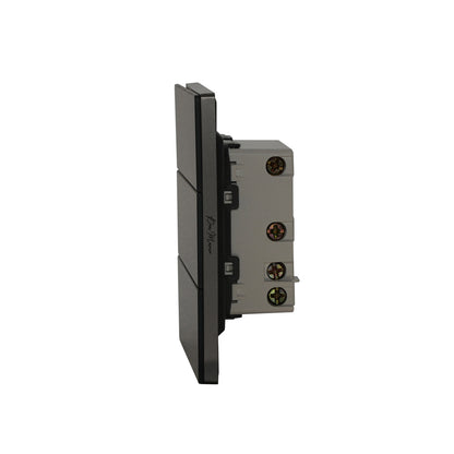 3 Gang 1 Way Momentary Switch – Ultra Thin Acrylic Glass