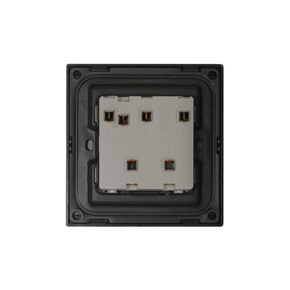 3 Gang 1 Way Momentary Switch – Ultra Thin Acrylic Glass
