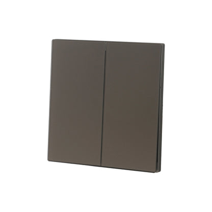 2 Gang 2 Way Switch – Ultra Thin Acrylic Glass