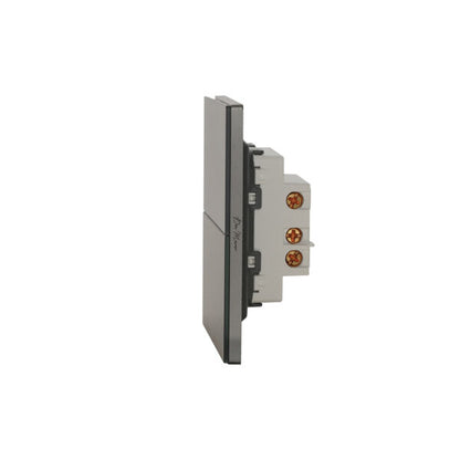 2 Gang 2 Way Switch – Ultra Thin Acrylic Glass