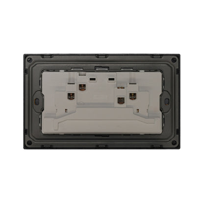 Double MF Socket 13A – Ultra Thin Acrylic Glass