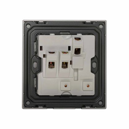 Single UK Socket 13A – Ultra Thin Plastic