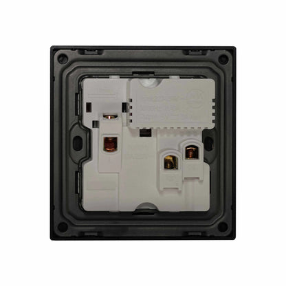 Single MF Socket 13A USB + Type-C (5V 2.1A) – Ultra Thin Plastic