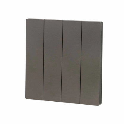 4 Gang 2 Way Switch – Ultra Thin Plastic