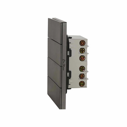 4 Gang 1 Way Switch – Ultra Thin Plastic