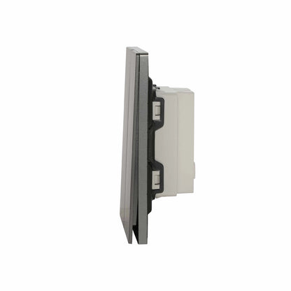 2 Gang 1 Way Switch – Ultra Thin Plastic