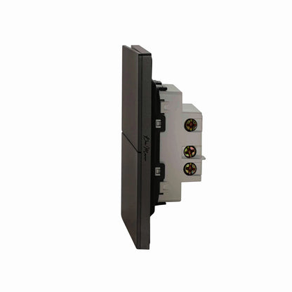 2 Gang 2 Way Switch – Ultra Thin Plastic
