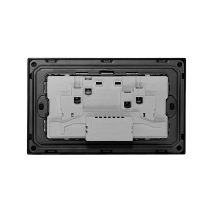 Double MF Socket 13A – USB + Type-C (5V 2.1A) – Ultra Thin Plastic