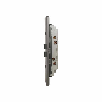 Double MF Socket 13A – Ultra Thin Plastic