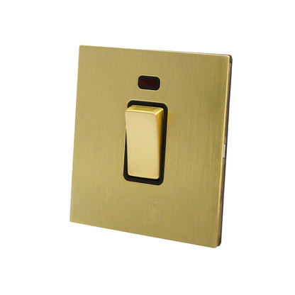 20A Switch – Rocker Button – Stainless Steel