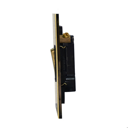 1 Gang 2 Way Switch – Rocker Button – Stainless Steel