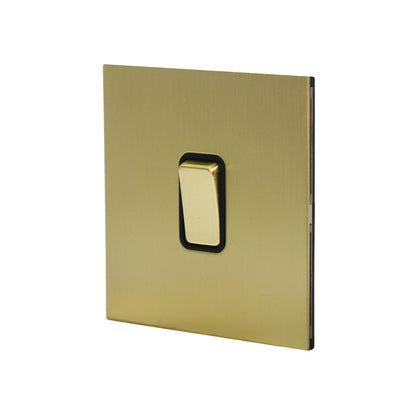 1 Gang Intermediate Switch – Rocker Button – Stainless Steel