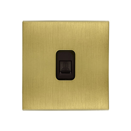 Computer Socket – (RJ45/CAT6) – Stainless Steel