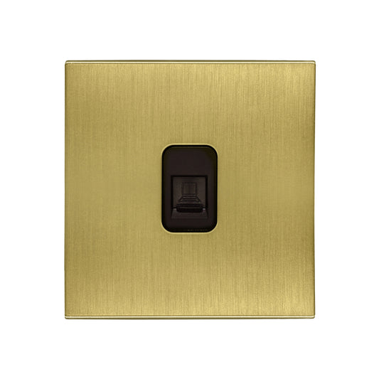 Computer Socket – (RJ45/CAT6) – Stainless Steel