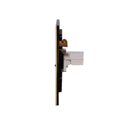 Computer Socket – (RJ45/CAT6) – Stainless Steel