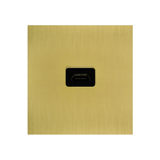 Single HDMI – Stainless Steel