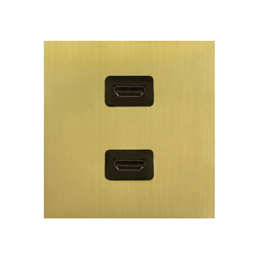 Double HDMI – Stainless Steel