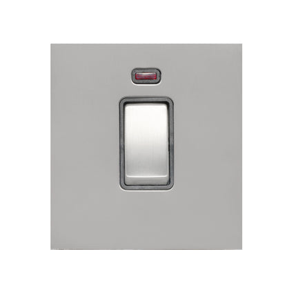20A Switch – Rocker Button – Stainless Steel