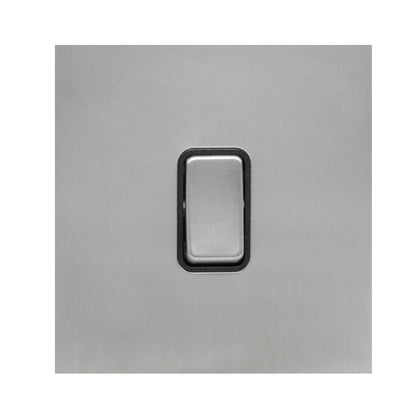 1 Gang Intermediate Switch – Rocker Button – Stainless Steel