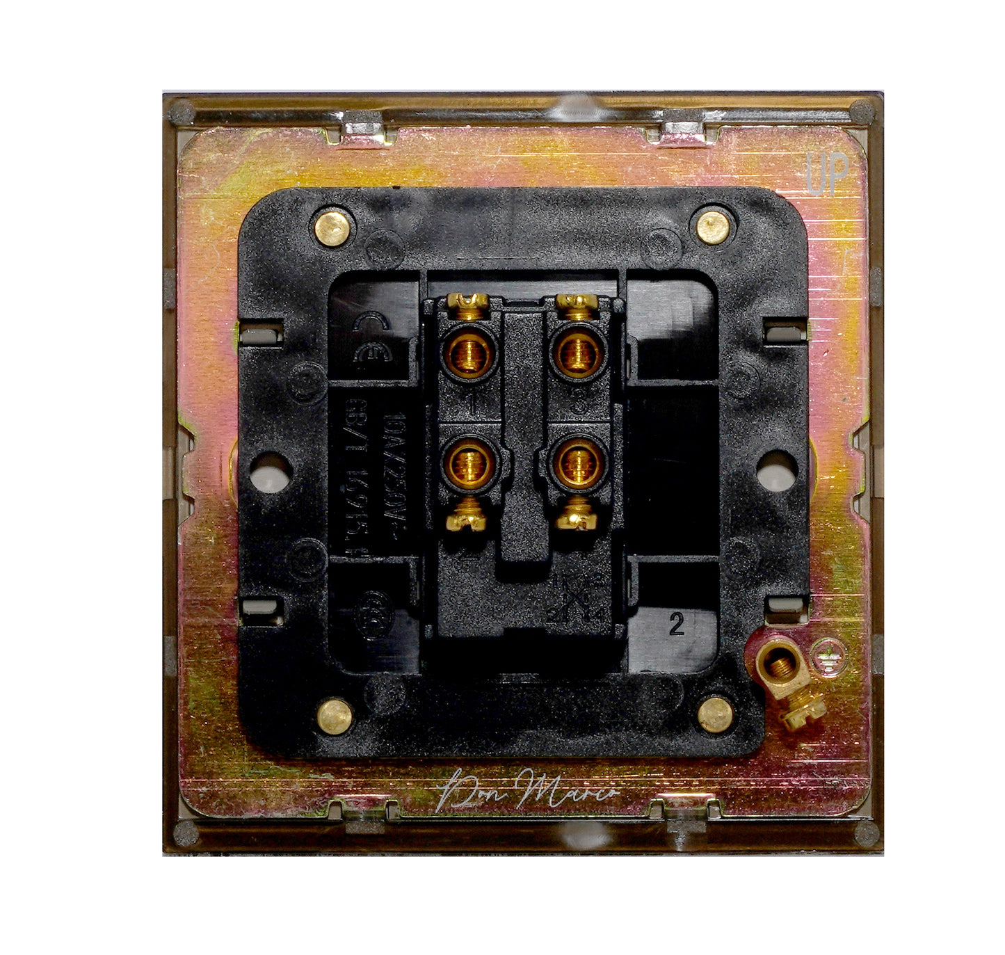 1 Gang Intermediate Switch – Rocker Button – Stainless Steel
