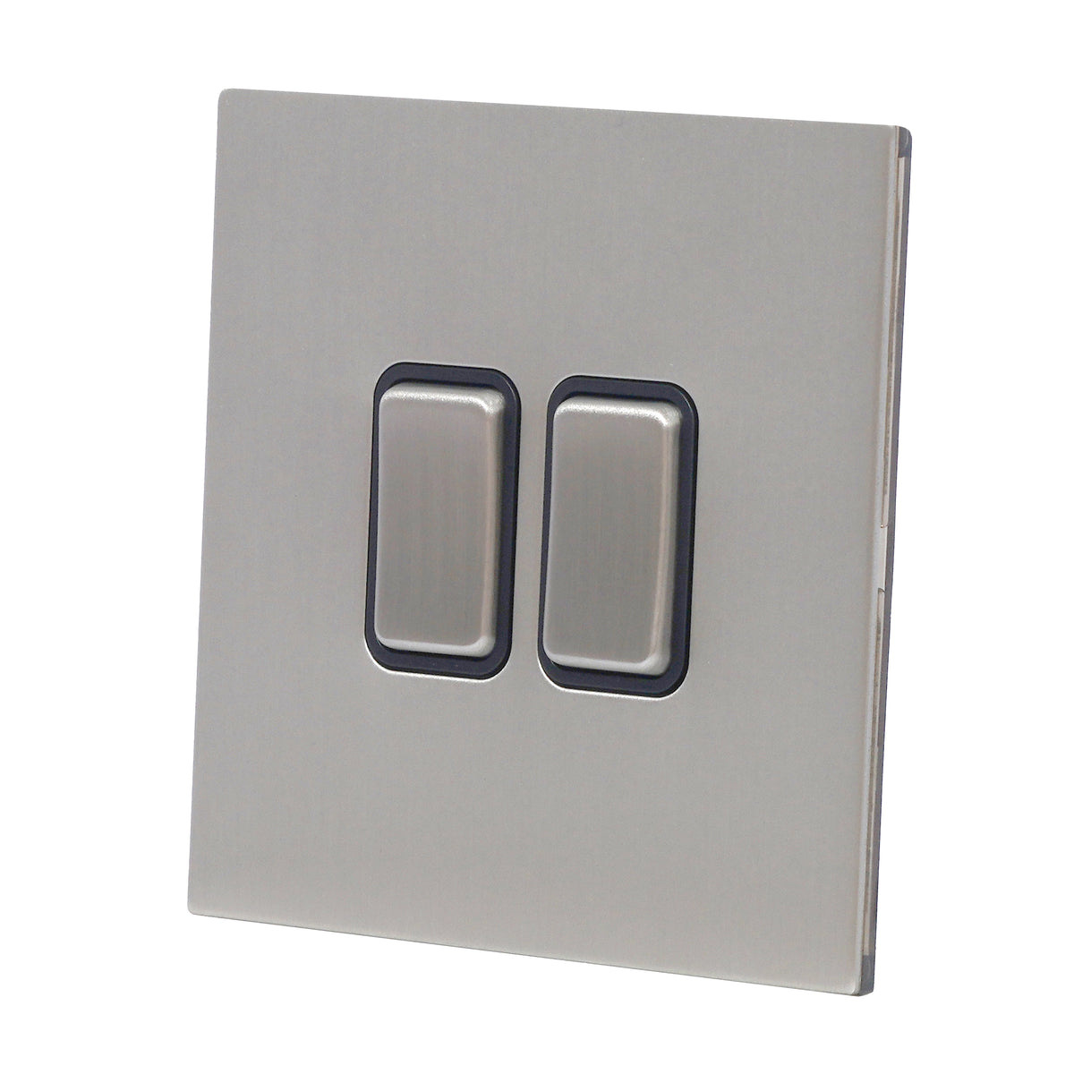 Rocker Buttonns 2 Gang 2 Way Switch – Rocker Button – Stainless Steel – DonMarco ...