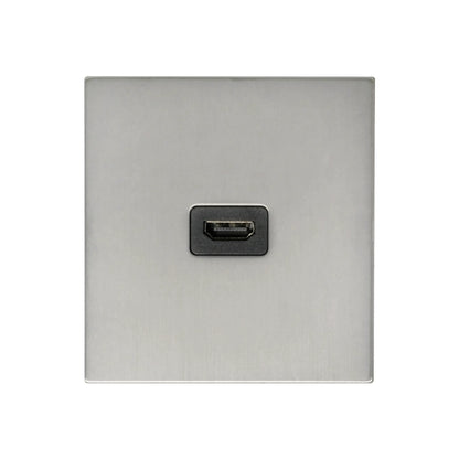 Single HDMI – Stainless Steel