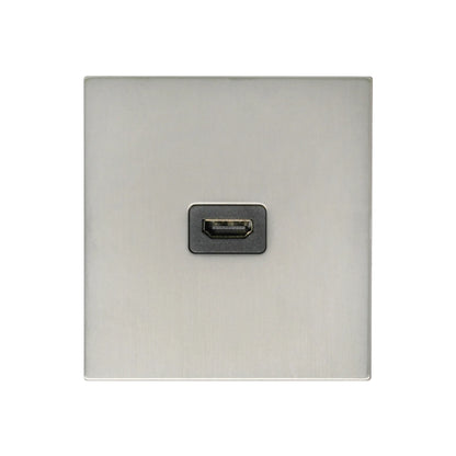 Single HDMI – Stainless Steel