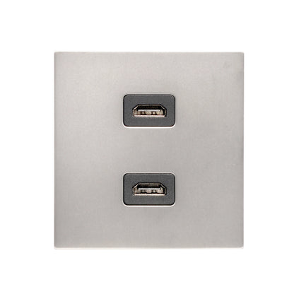 Double HDMI – Stainless Steel