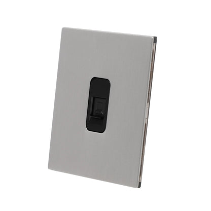Computer Socket – (RJ45/CAT6) – Stainless Steel