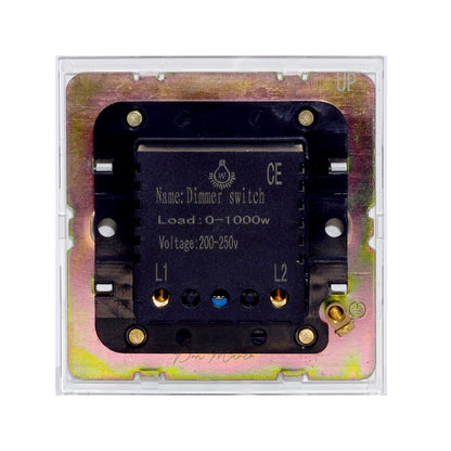 Single Light Dimmer – 1000W – Stainless Steel