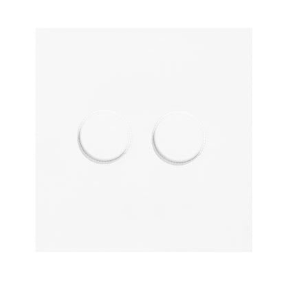 Double Light Dimmer – 2 x 500W Each – Stainless Steel