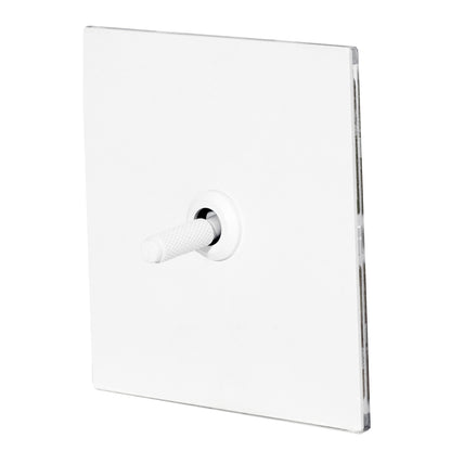 Door Bell Switch – Knurled Toggle – Stainless Steel / Copper