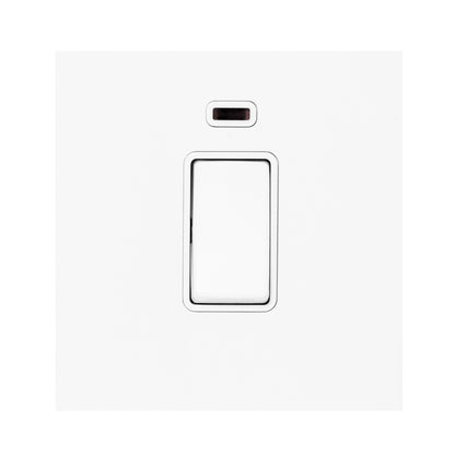 20A Switch – Rocker Button – Stainless Steel
