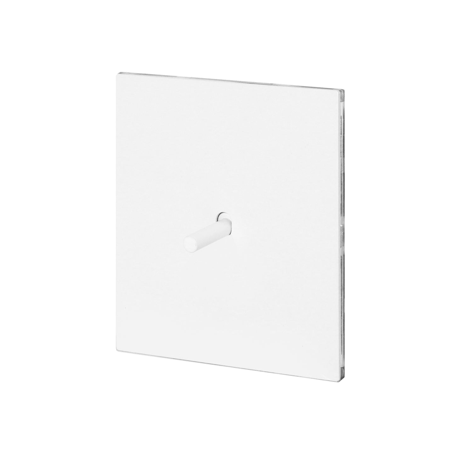 1 Gang 2 Way Switch – Plain Toggle – Stainless Steel / Copper