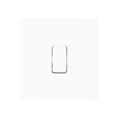 1 Gang 2 Way Switch – Rocker Button – Stainless Steel