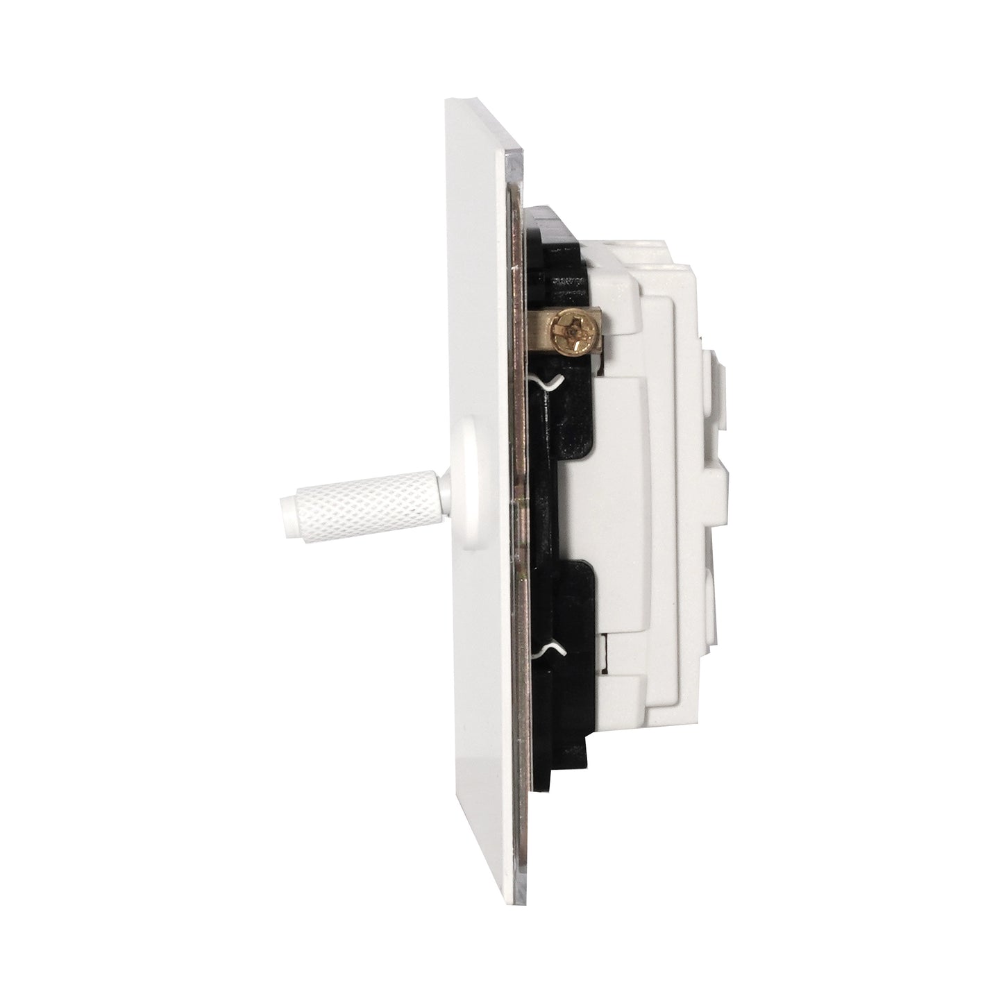 1 Gang Intermediate Switch – Knurled Toggle – Stainless Steel / Copper