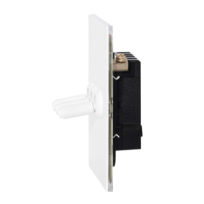 3 Gang 2 Way Switch – Knurled Toggle – Stainless Steel / Copper
