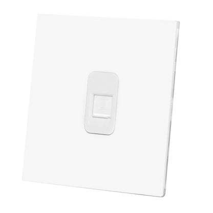 Computer Socket – (RJ45/CAT6) – Stainless Steel