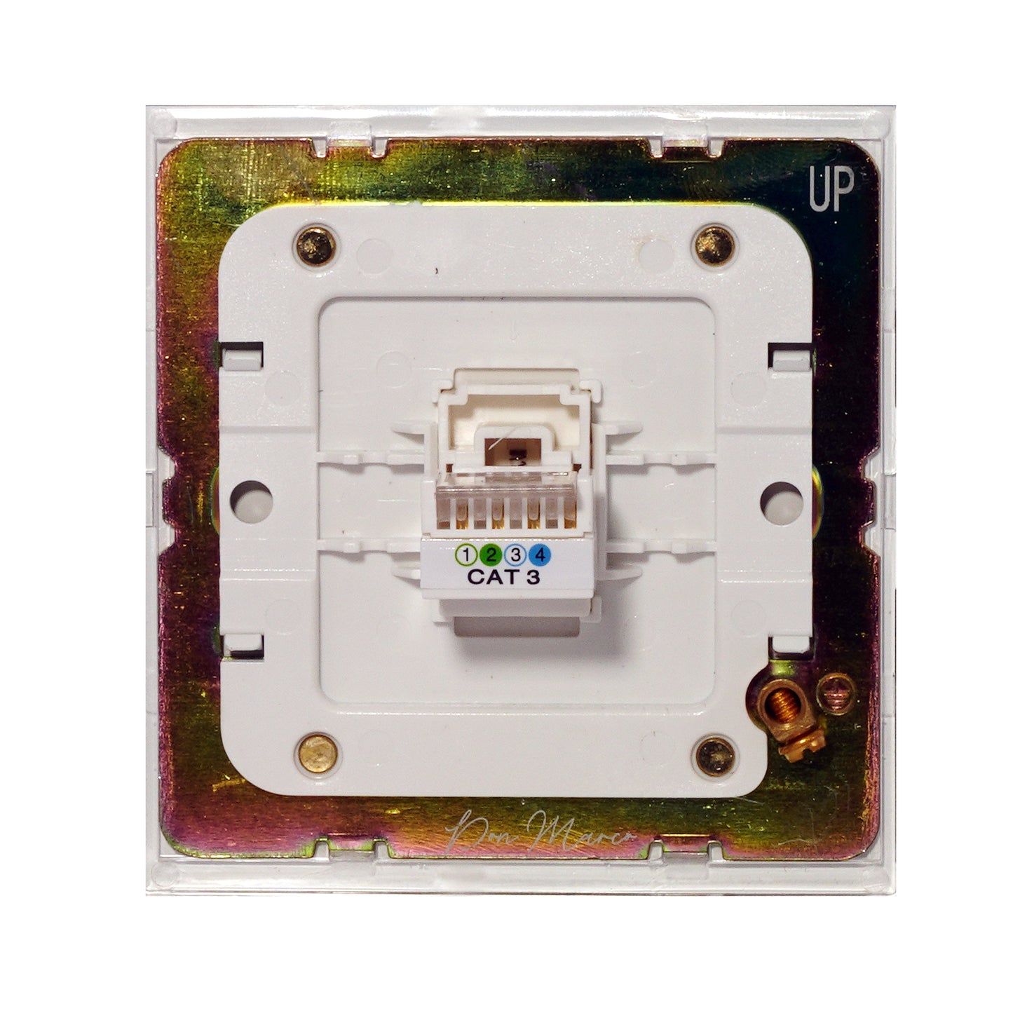 Tel Socket – (RJ11) – Stainless Steel