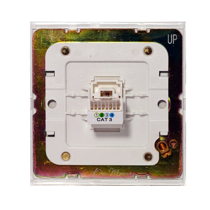 Tel Socket – (RJ11) – Stainless Steel