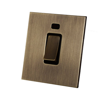 20A Switch – Rocker Button – Stainless Steel