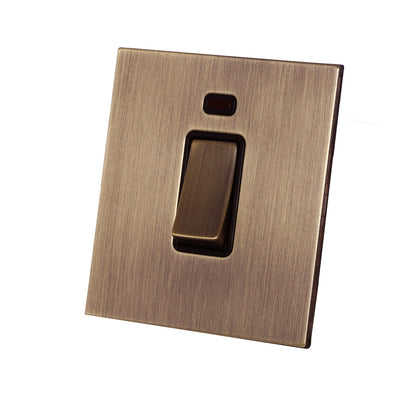 20A Switch – Rocker Button – Stainless Steel