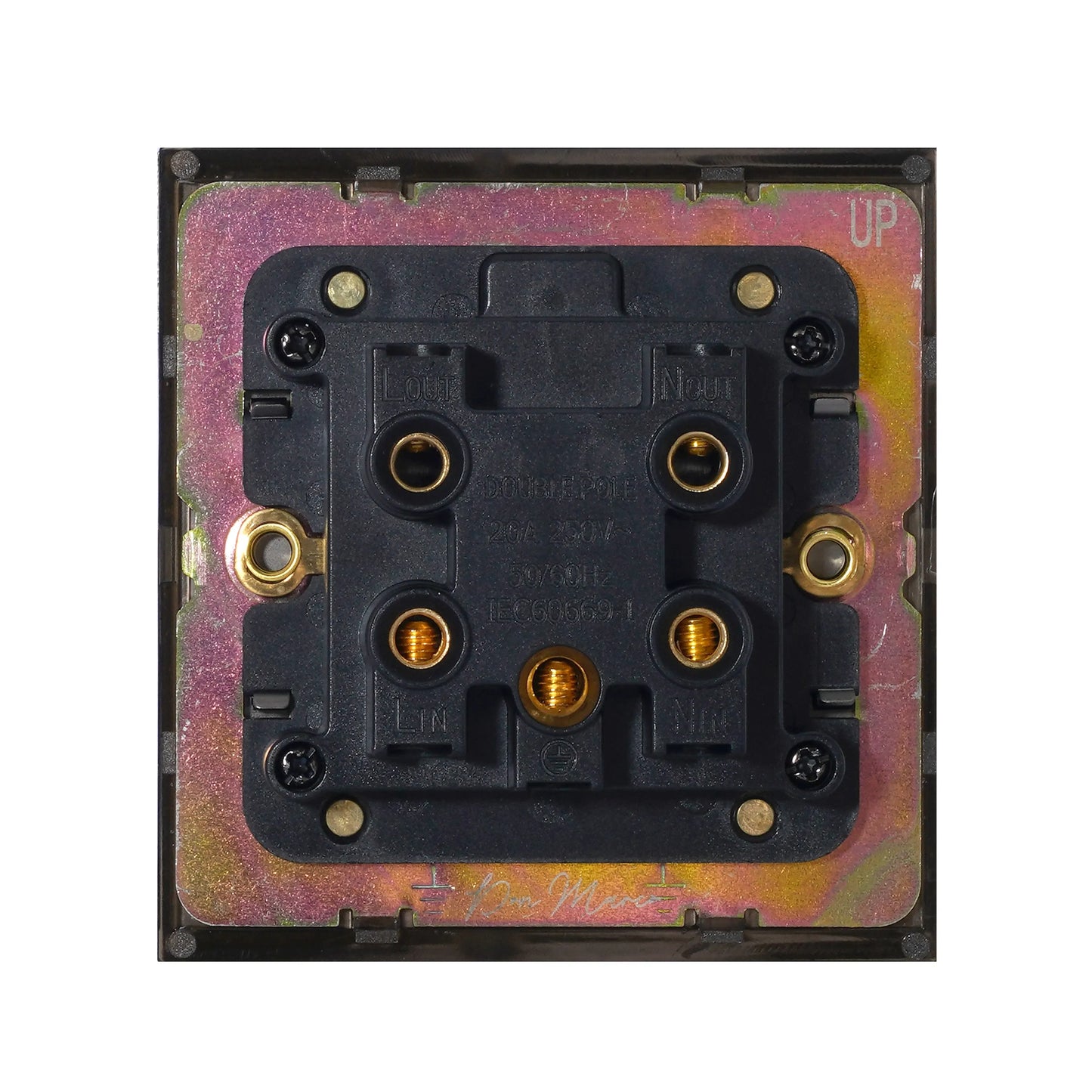 20A Switch – Rocker Button – Stainless Steel