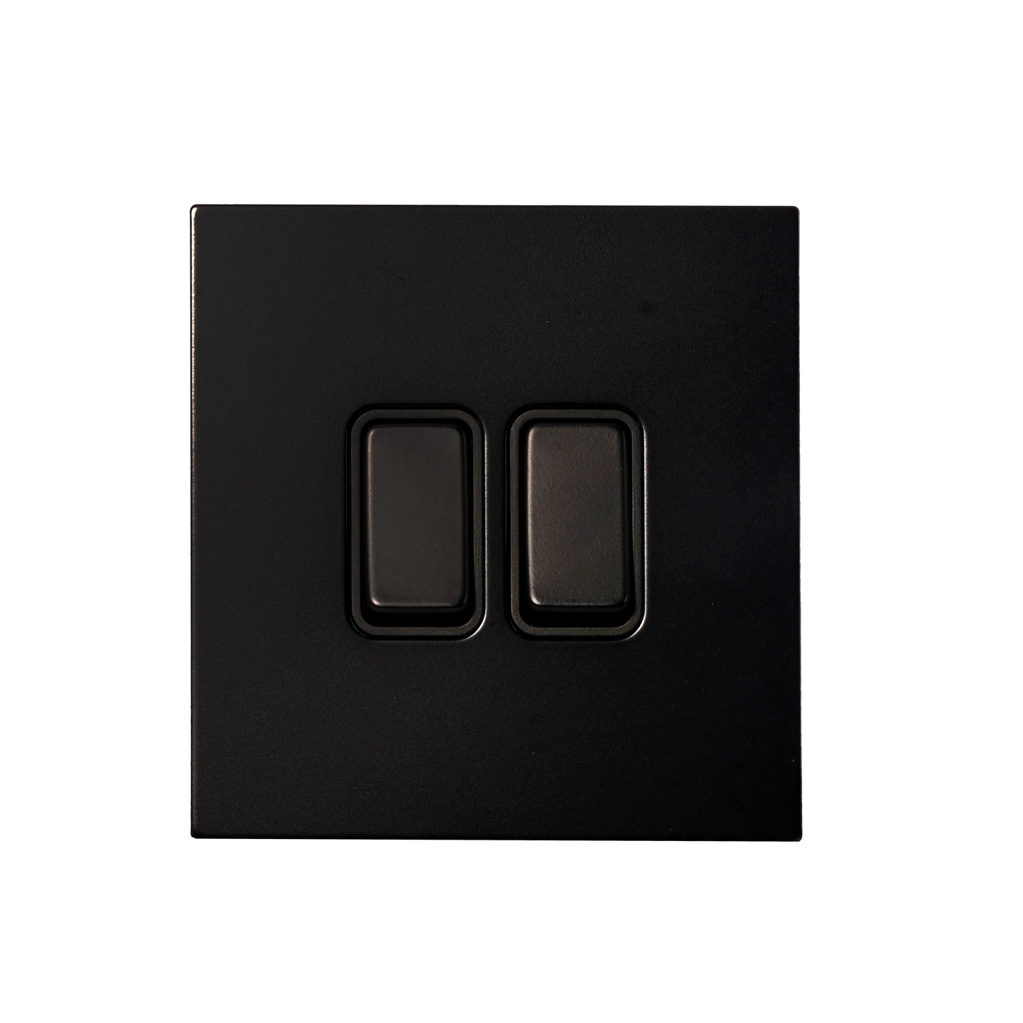 2 Gang 2 Way Switch – Rocker Button – Stainless Steel